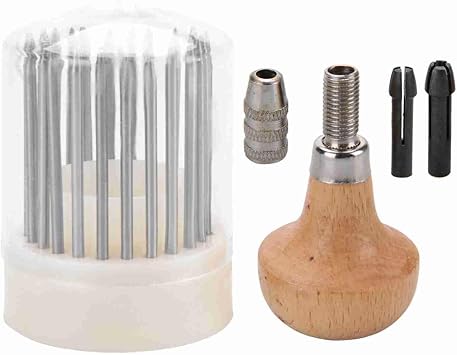 Fayelume 23PCS Beading Tools, Graver Metal Engraving Tools, Hard Jewelry Making Tool for Diamond Stone Setting Graver Jewelry Tool