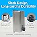 Bobrick Surface-Mounted Soap Dispenser, Vertical Tank Satin-Finish Stainless Steel (40-fl oz Capacity)