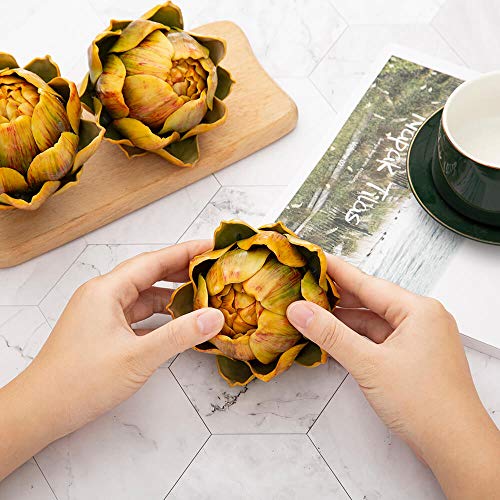 image for [6-Pack] Large Artificial Artichoke Vegetables Decorations for Wedding