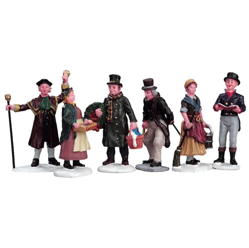 Lemax Christmas - Village People Figurines - Set Of 6