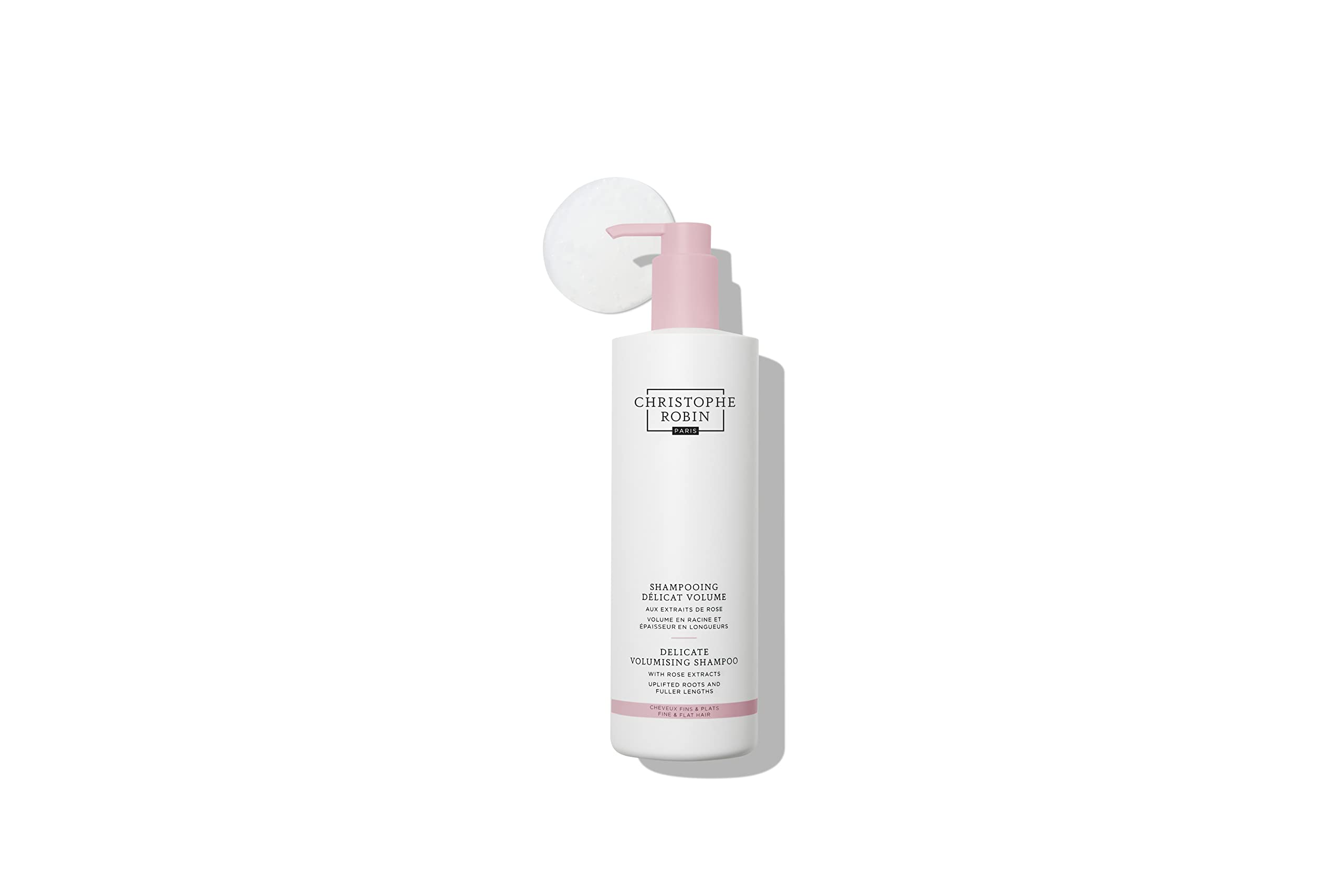 Christophe Robin Delicate Volumising Shampoo with Rose Extracts 500ml, for fine hair Gently Cleanses - Image 3