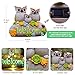 Nacome Solar Owl Statues for Garden Decor: Welcome Sign Outside Lawn for Patio/Balcony/Yard Art/Lawn Ornament House Warming Gifts for Mom/Women