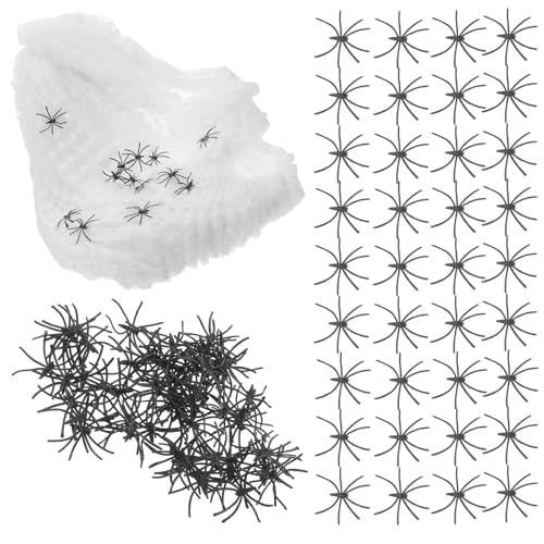 Toile d'araignée phosphorescente réutilisable en polyester souple de 300g VICASKY - 2