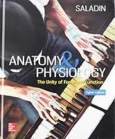 GEN COMBO ANATOMY & PHYSIOLOGY:THE UNITY OF FORM & FUNCTION; LM SALADIN A&P 1260086127 Book Cover