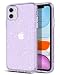 Produktbild SouliGo iPhone 11 Hülle Handyhülle Transparent Glitzer Slim Case Anti Gelb TPU Silikon Cover Anti Rutsch Kratzfest Schutzhülle für iPhone 11