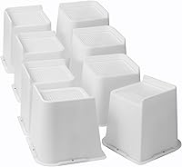 Vista 15 de Elevadores de cama de 2 pulgadas, 3 pulgadas, 4 pulgadas, 6 pulgadas, 8 pulgadas, resistente, elevador de muebles de gran tamaño para sofá, mesa