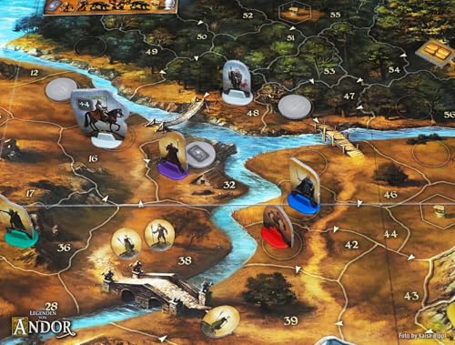 Kosmos 691745 – Die Legenden Von Andor, Jeu de l'Année 2013 [français Non Garanti]