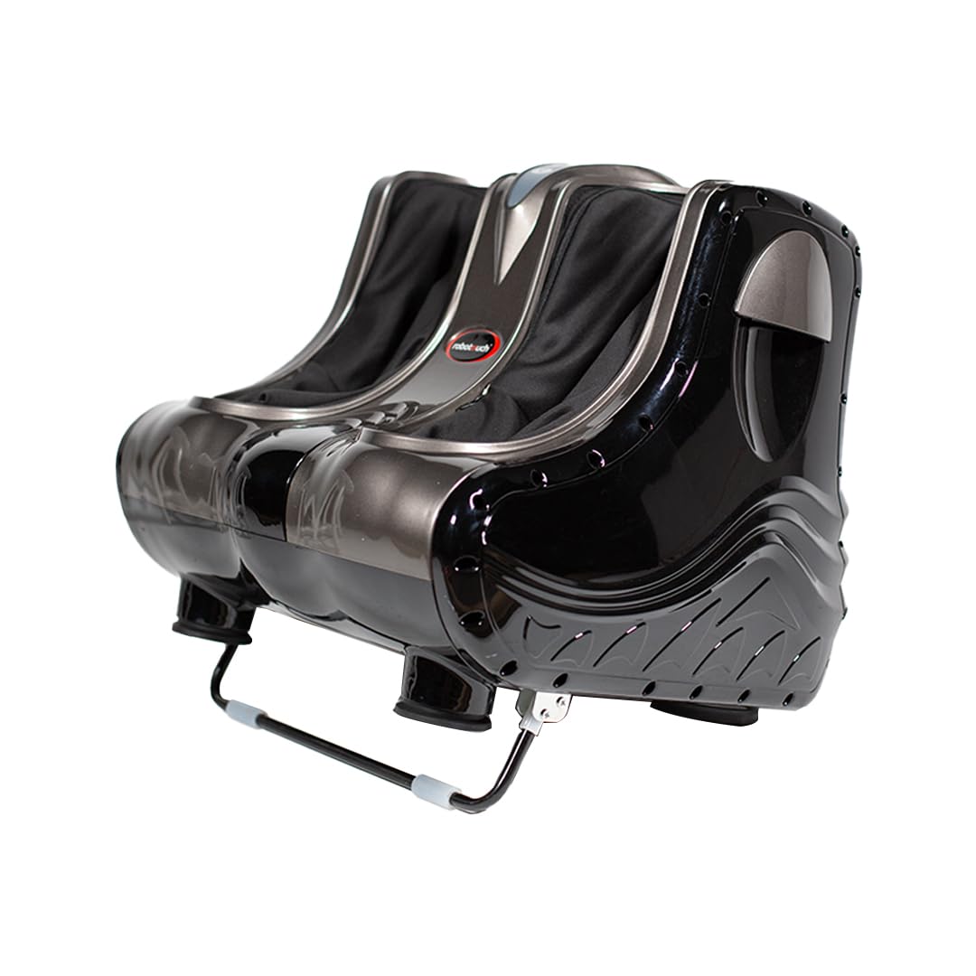 Robotch reflexo leg, leg and calf massage for pain relief and relaxation (black)