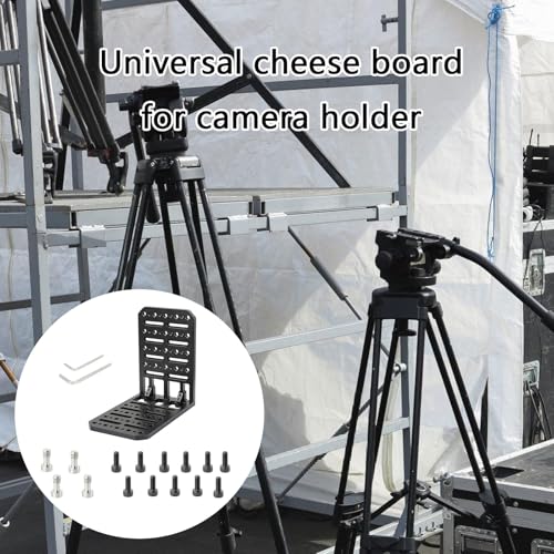 Plataforma de montaje de extensión de placa de queso en forma de L para monitor, cámara, base de jaula de cámara, accesorios de videocámara, plataforma de montaje de cámara - imagen 2