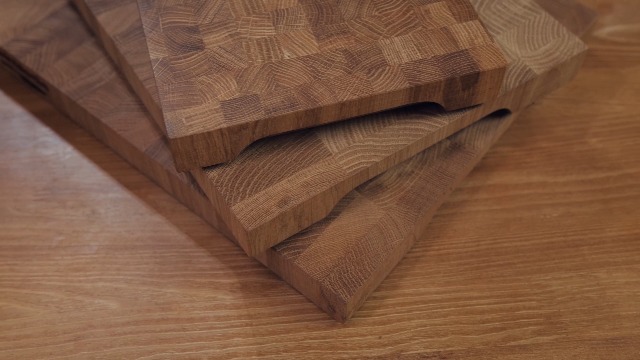Tabla de cortar rectangular de madera Oaktastic 16x12 in miniatura 7