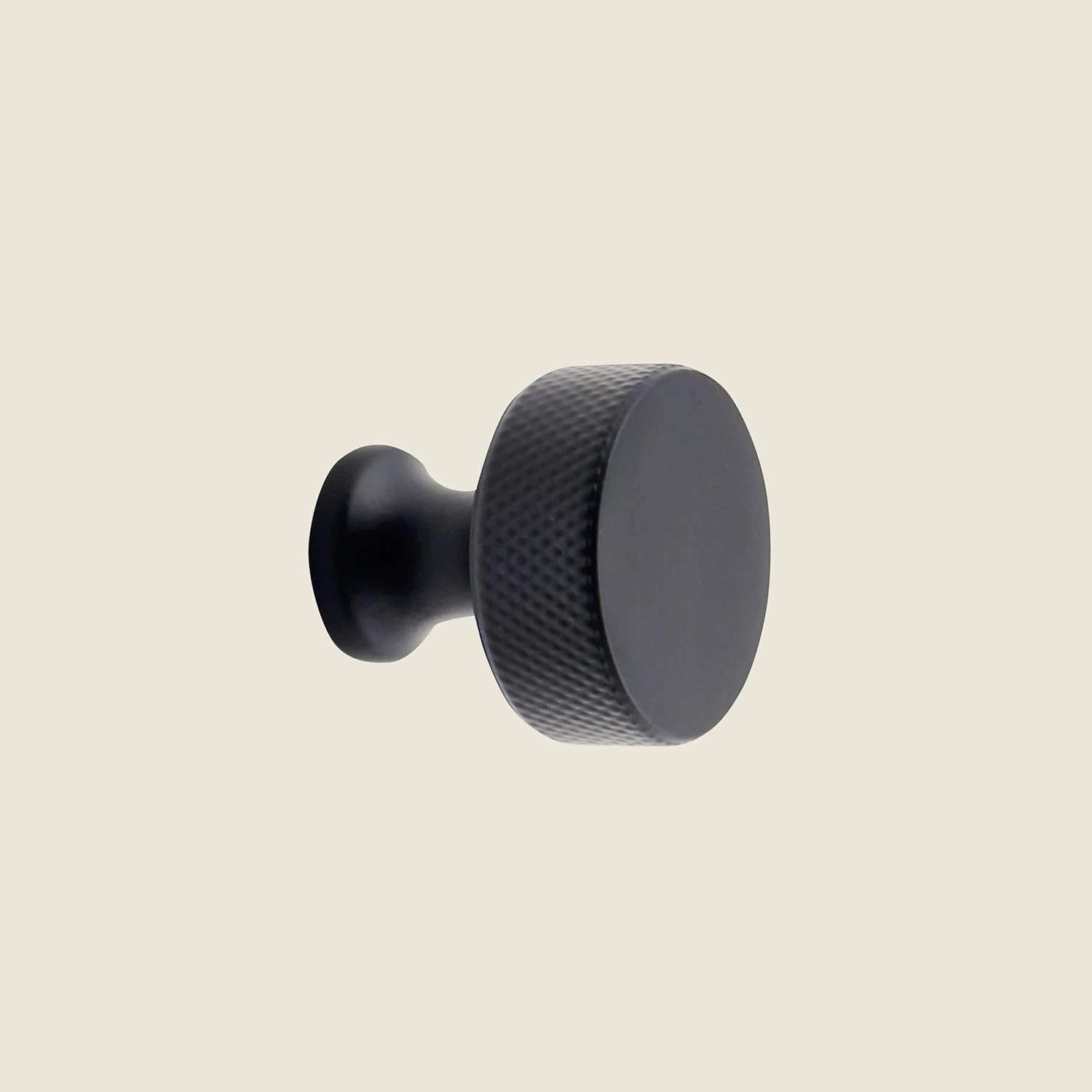 Madelyn Carter Grayson 1.25" Solid Brass Cabinet Knob - Matte Black