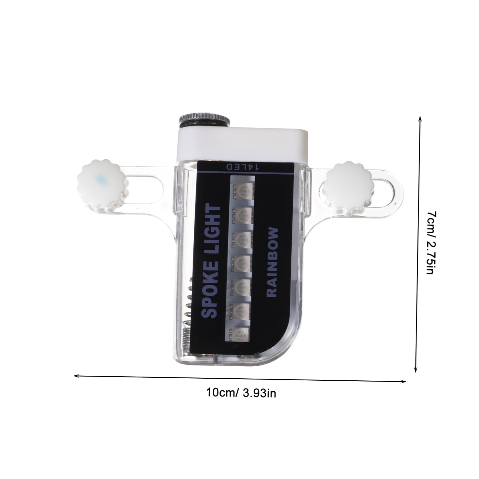 ifundom LED Decorative Bike Light Wheel Lamp for Enhanced Visibility Durable Bike Accessories for Nighttime Cycling Safety and Style