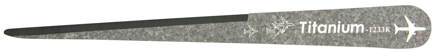 Titanium Airplane Letter Opener