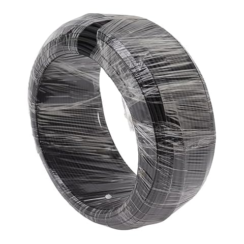 Aatraay Bonsai Wire Aluminum Wire Training Wire 500g Black for Garden Horticulture (3.5mm) Cover