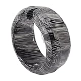 Aatraay Bonsai-Draht, Aluminiumdraht, Bonsai-Baum-Trainingsdraht, 500 g, schwarz, für Garten, Gartenbau (3,5 mm)