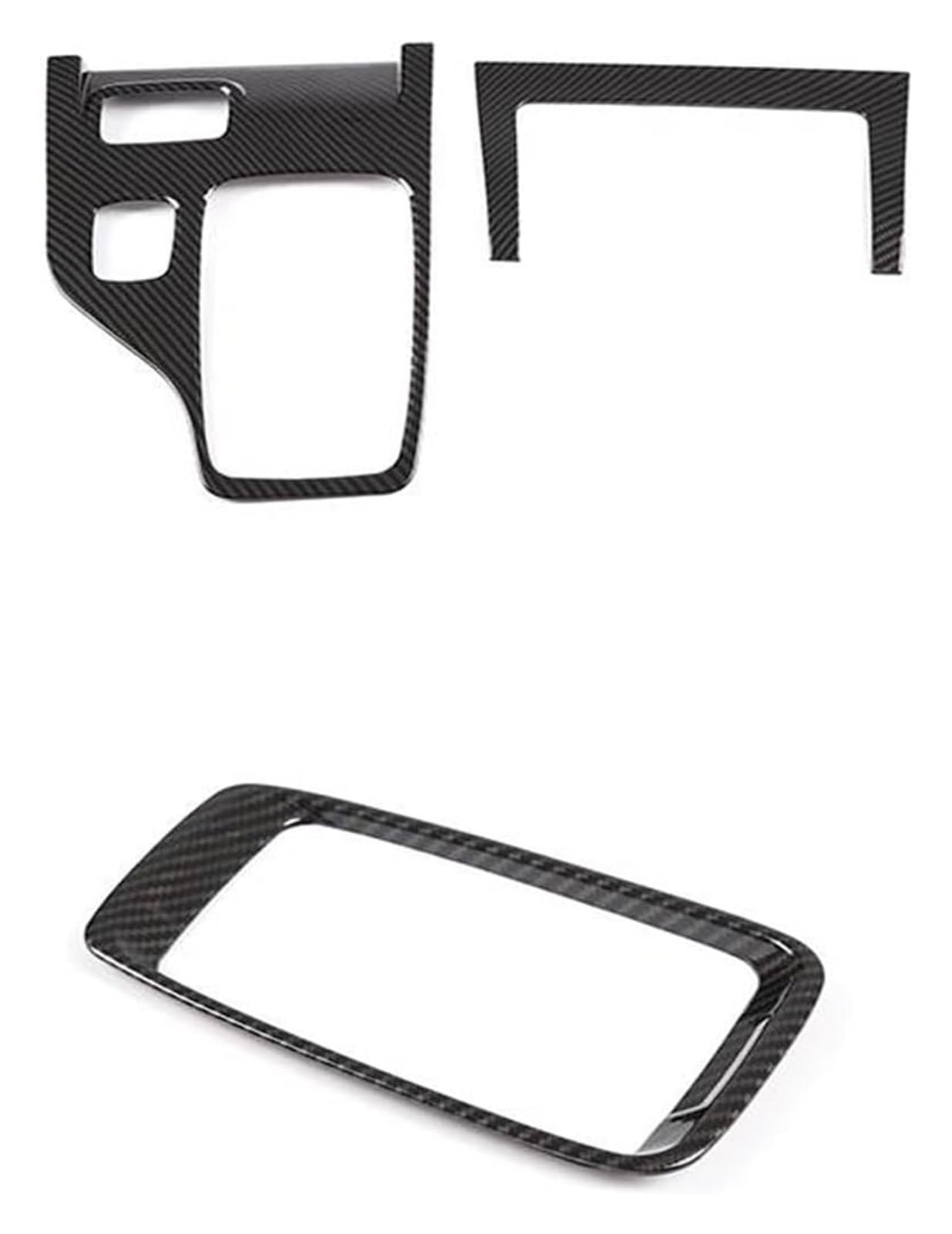 Qwqthgs Style 5 For Ranger 2015-2022 Lhd Center Console Gear Shift Panel Cover Trim Frame Stickers Interior Trim Strips(Style 5)