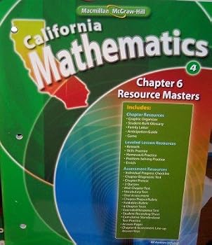 Chapter 6 Resource Masters Grade 4 (California Mathematics, Math Connects)