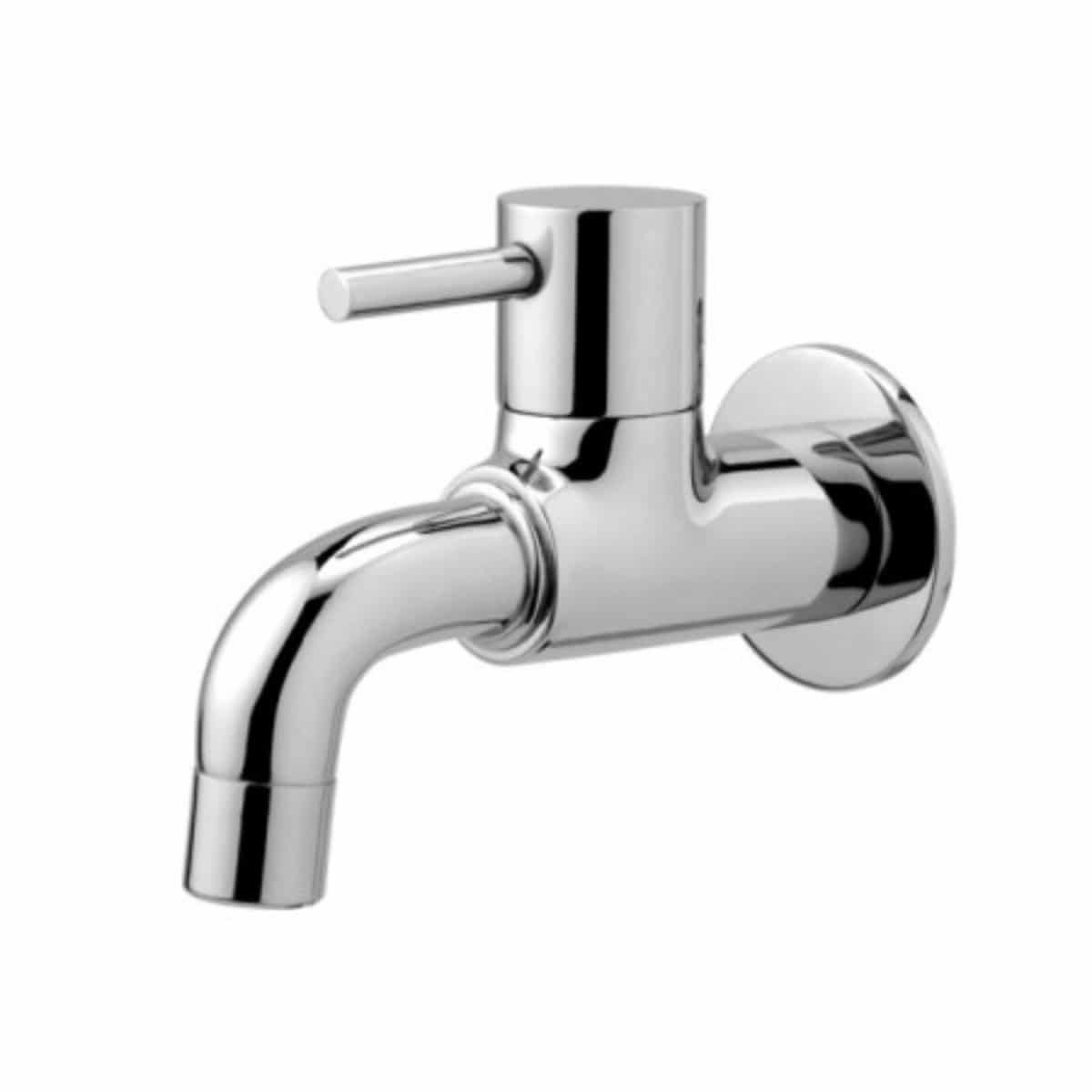 Prayag Evian Bib Cock Long Nose With Wall Flange Amazon In Home Improvement