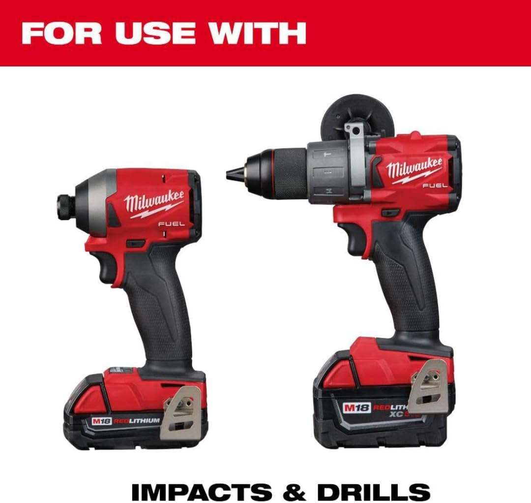 Milwaukee Impact Duty Quik-Clear 2-in-1 Nut Driver Set, 5/16", "1/4", "3/8" Drive, 2.5" L, Magnetic