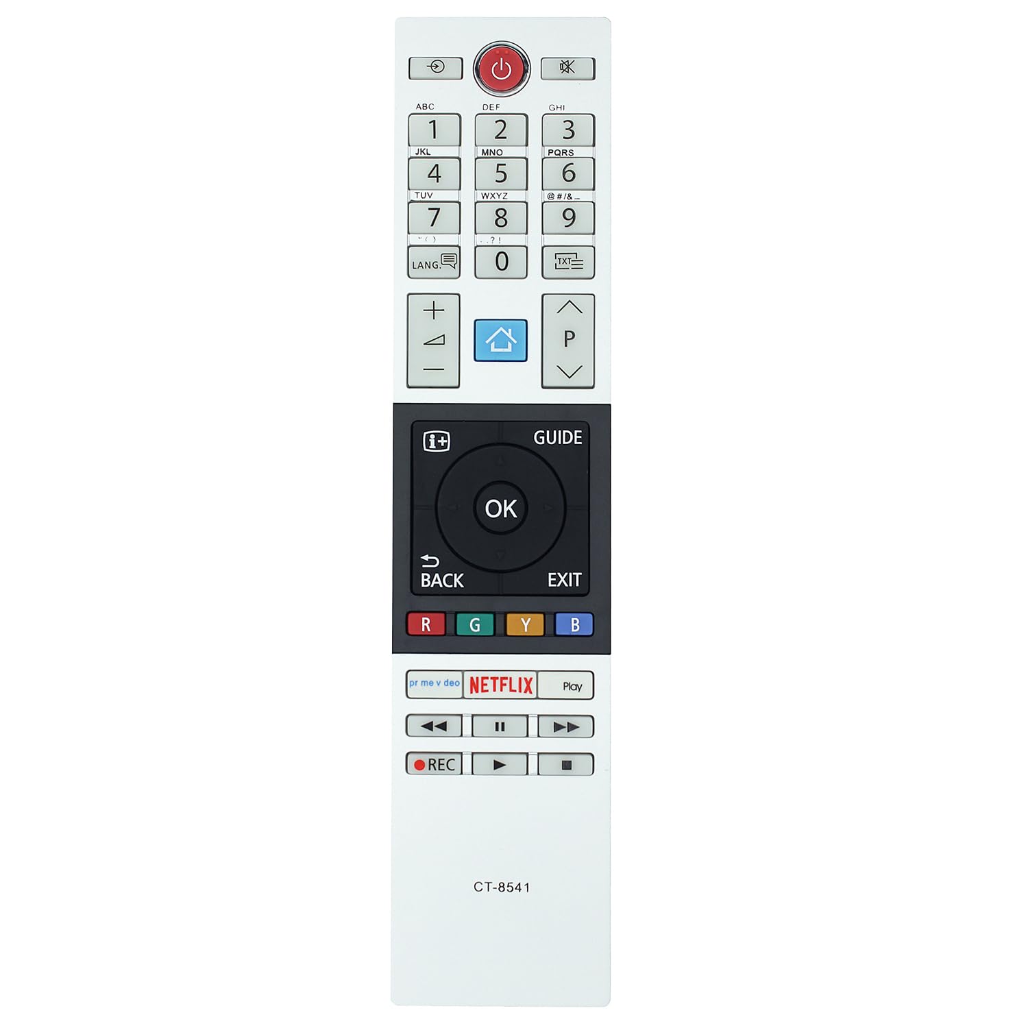 CT-8541 Telecomando Di Ricambio per Toshiba TV 43U2963DB