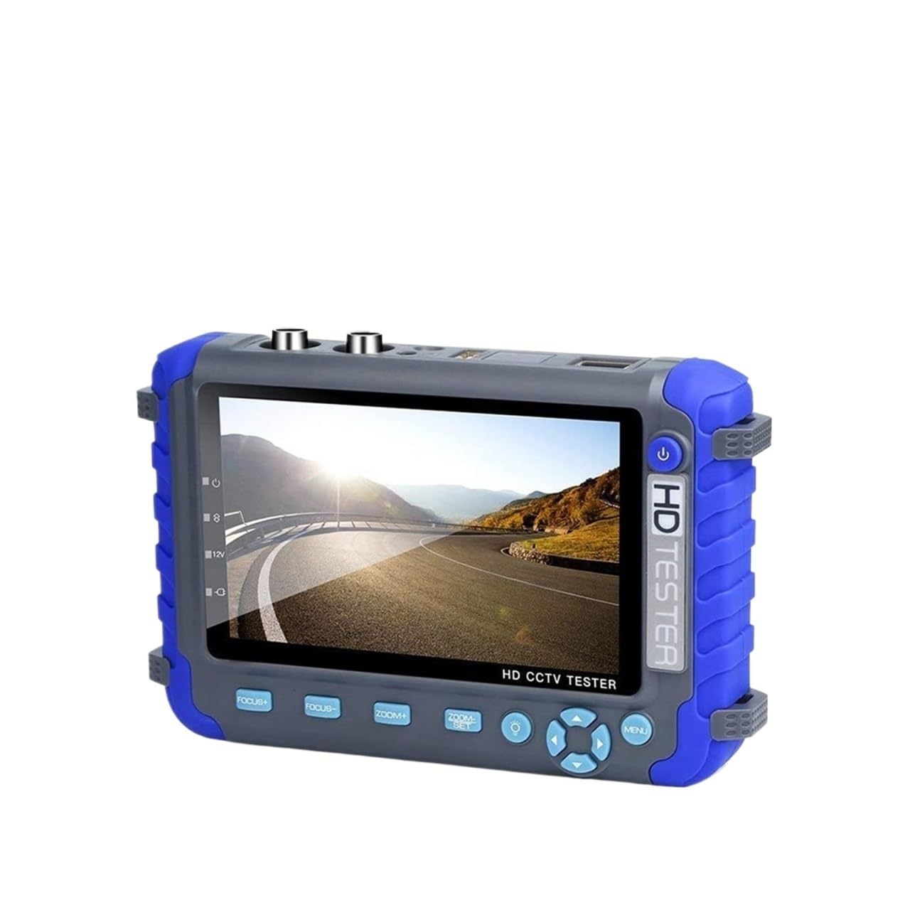 IV8W 4K CCTV Tester 5 Inch AHD/CVI/TVI CVBS Security Analog Camera Test CCTV Monitor With VGA Input UTP CFTV Testers Network Test(IV8W-L)