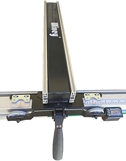 Wixey Professional Table Saw Fence System - Precision Rip Fence Upgrade for Table Saws - Heavy-Duty Aluminum Rail & Steel Fence w/Micro-Adjust Feature – 36” Rip Capacity for Woodworking