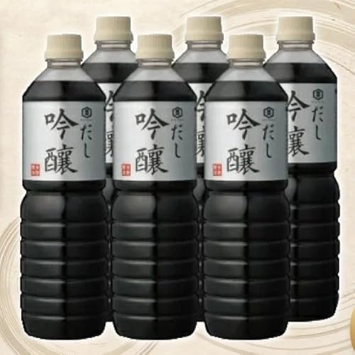 [明治36年創業]老舗蔵元今野醸造人気の万能調味料「だし吟醸」(1L×6本) [今野醸造 宮城県 加美町 44581371] 醤油 しょうゆ しょう油 だし醤油 調味料 万能調味料 1L 6本 セット