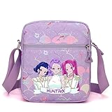 For Demon Hunters mini crossbody bag, For Korean idol,also a shoulder bag, features a cartoon pattern design. (purple)