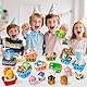 20PCS Squishies Toy Anti Stress Spielzeug Tier Kawaii Squishies Set mit Korb Party Mitgebsel Kindergeburtstag Gastgeschenke Geburtstag Mitgebsel Kinder Pinata Füllung Squeeze Toy für Kinder Mädchen