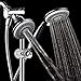 HotelSpa Instant-Mount Drill-Free Height/Angle Adjustable 30-Setting SpiralFlo 3-Way Shower Head/Handheld Showerhead Slide Bar Combo