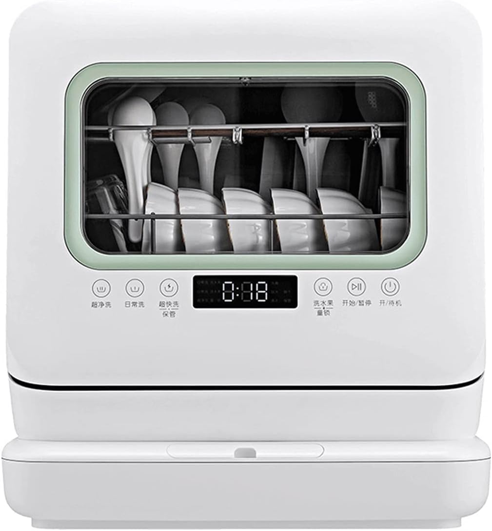 DJDLLZY Dishwashers Portable Countertop 6-7 Lite Clearance SALE! Limited time! with Deluxe Dishwasher
