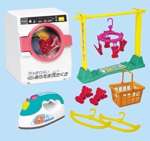 Amazon | ぽぽちゃん お道具 お洗たくごっこ ドラム式洗たくき