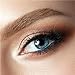 Produktbild XWArtpic Nordic Kunst Leinwand Malerei Wohnkultur Wandkunst Drucke und Poster Abbildung Wimpern Make-Up Moderne Mode Bild Wohnzimmer 60 * 60 cm