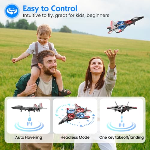 image for Sucpeii RC Plane Remote Control Airplane for Kids, Aircrafts for Boys 