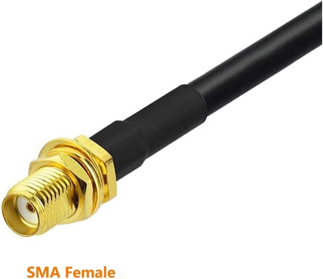 SMAメス - UHFメス SO239 圧着 RG58 ケーブル ジャンパー ピグテール BF-F8HP UV-5R UV-82 B