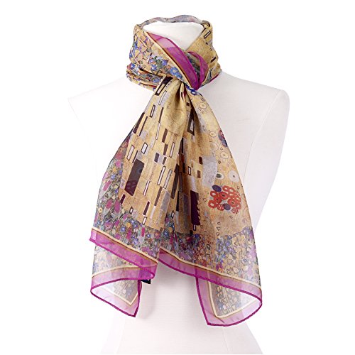 Galleria Klimt The Kiss" Scarf4