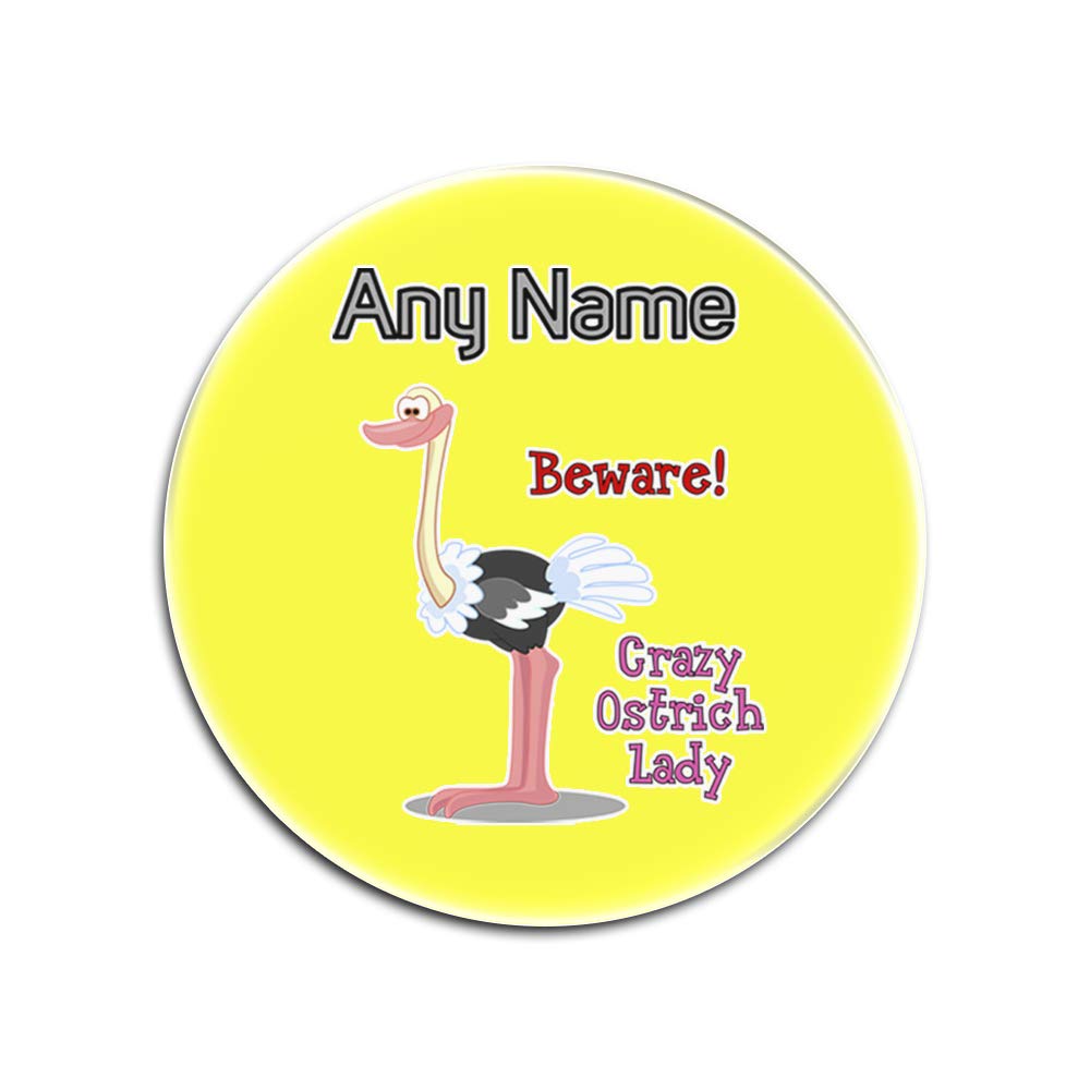 Dessous-de-verre personnalisable en verre jaune motif oiseau sauvage