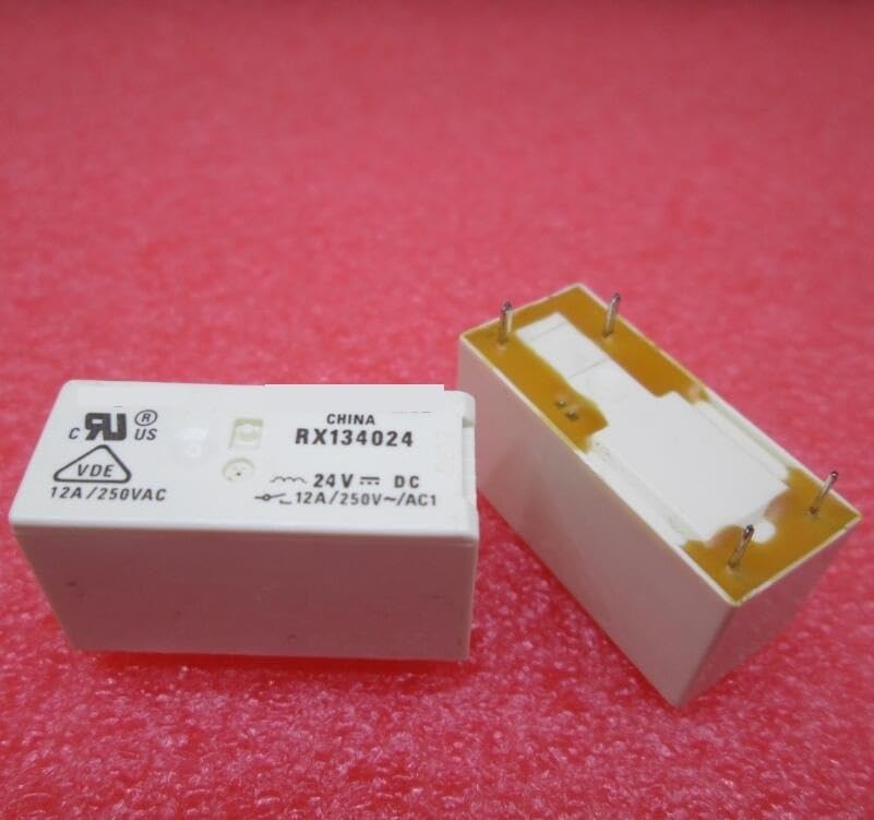 Relé RX134024 24 V CC RX134024-24 V CC 134024 24 V 24 V CC 24 V 12 A 250 V CA 4 pines