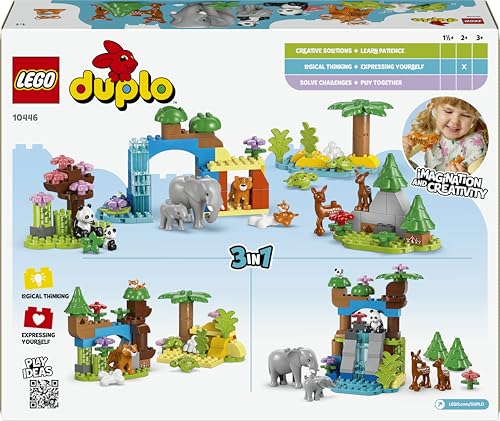 LEGO Duplo Familles d’Animaux Sauvages 3-en-1 10446