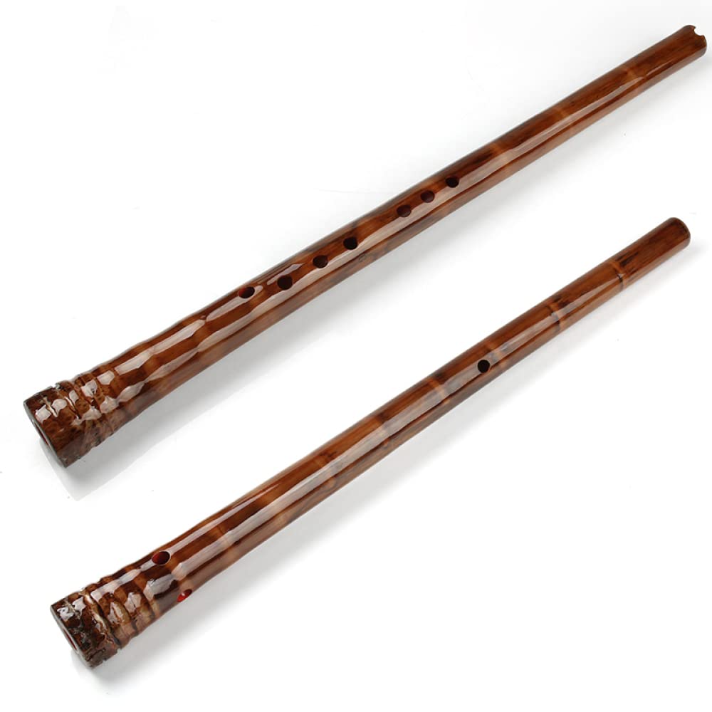 Flauto principiante Flauto di bambù Chiave G Marrone Verticale Fatto a mano Flauto di bambù Strumenti musicali NanXiao Flauto Tute per principianti e performer professionisti Strumento musicale