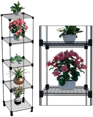 Estante de Plantas 125cm Jardim Vertical Prateleira Horta Floreir...