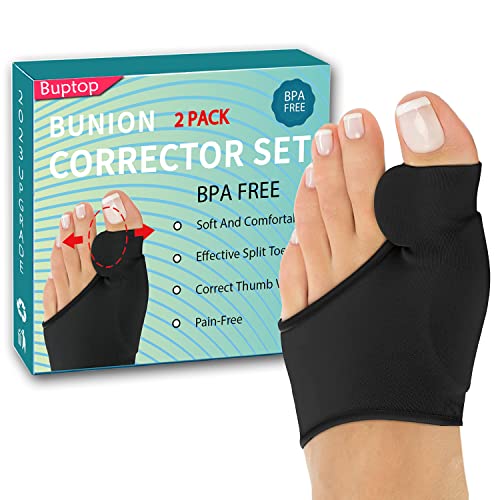 Bunion Corrector For Women And Men,2 Pcs Orthopedic Bunion Splint,Bunion Toe Separators,Big Toe Straightener Pain Relief Bunion Corrector Day Night Support Hallux Valgus #TOP17