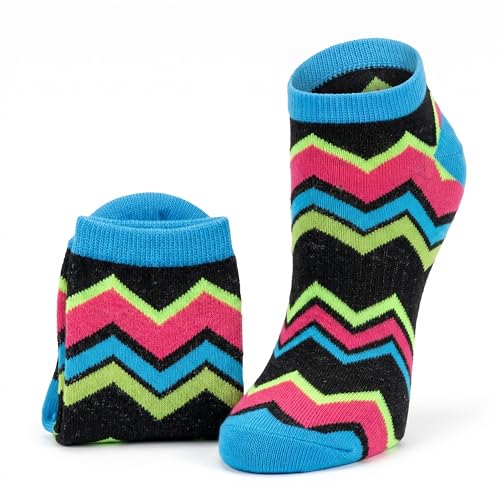 Image of Tipi Toe Women's 20 Pack Colorful Low Cut Socks - Lightweight, Breathable Design for All-Day Comfort Sizes 9-11 /10-13