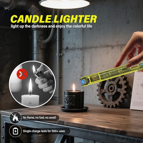 Encendedores eléctricos recargables pack 2 miniatura 5