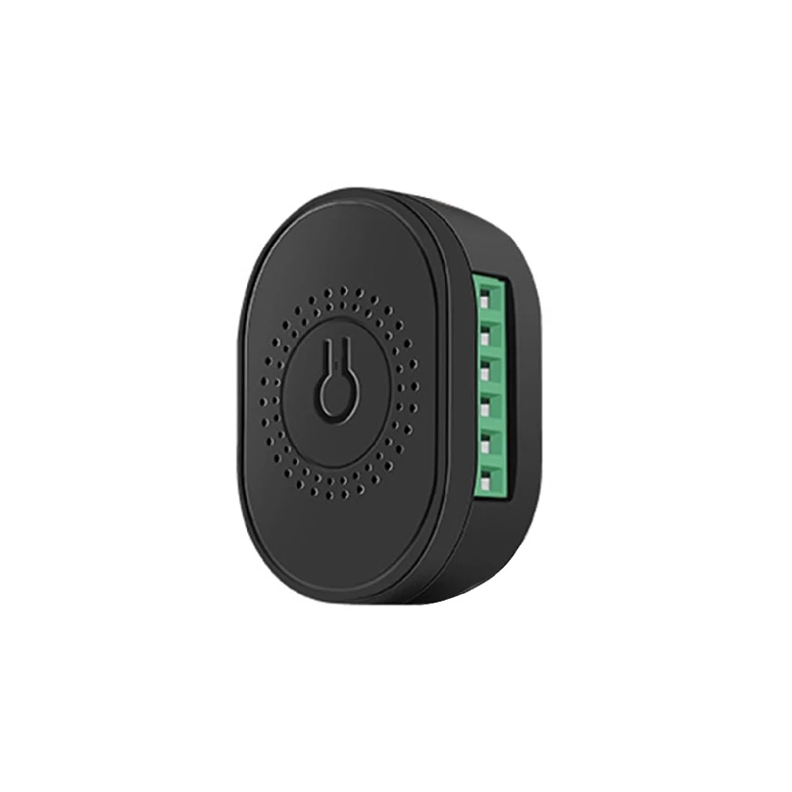 Interrupteur de vitesse de ventilateur connecté noir commande tactile wifi encastrable