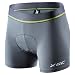 XGC Women's Quick Dry Cycling Underwear Shorts with High-Density High-Elasticity and Highly Breathable 4D Gel Padded