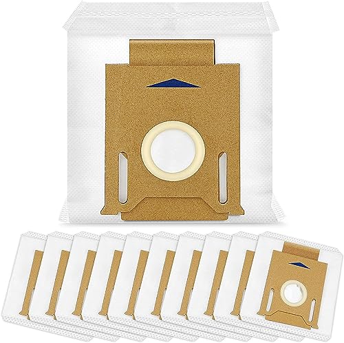10 Stück Staubsaugerbeutel für ECOVACS DEEBOT OZMO T9/T9+/T9 Plus n10/n10 plus N8/N8+/N8 Pro/ N8 Pro plus T8/T8+/T8 AIVI/T8 AIVI+/T8 MAX DX93/DDX96 Vac Station Staubbeutel Ersatzteilzubehör