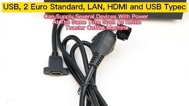 Prise De Table Cachée - Prise Encastrable Avec USB A C Pop Up - Prise