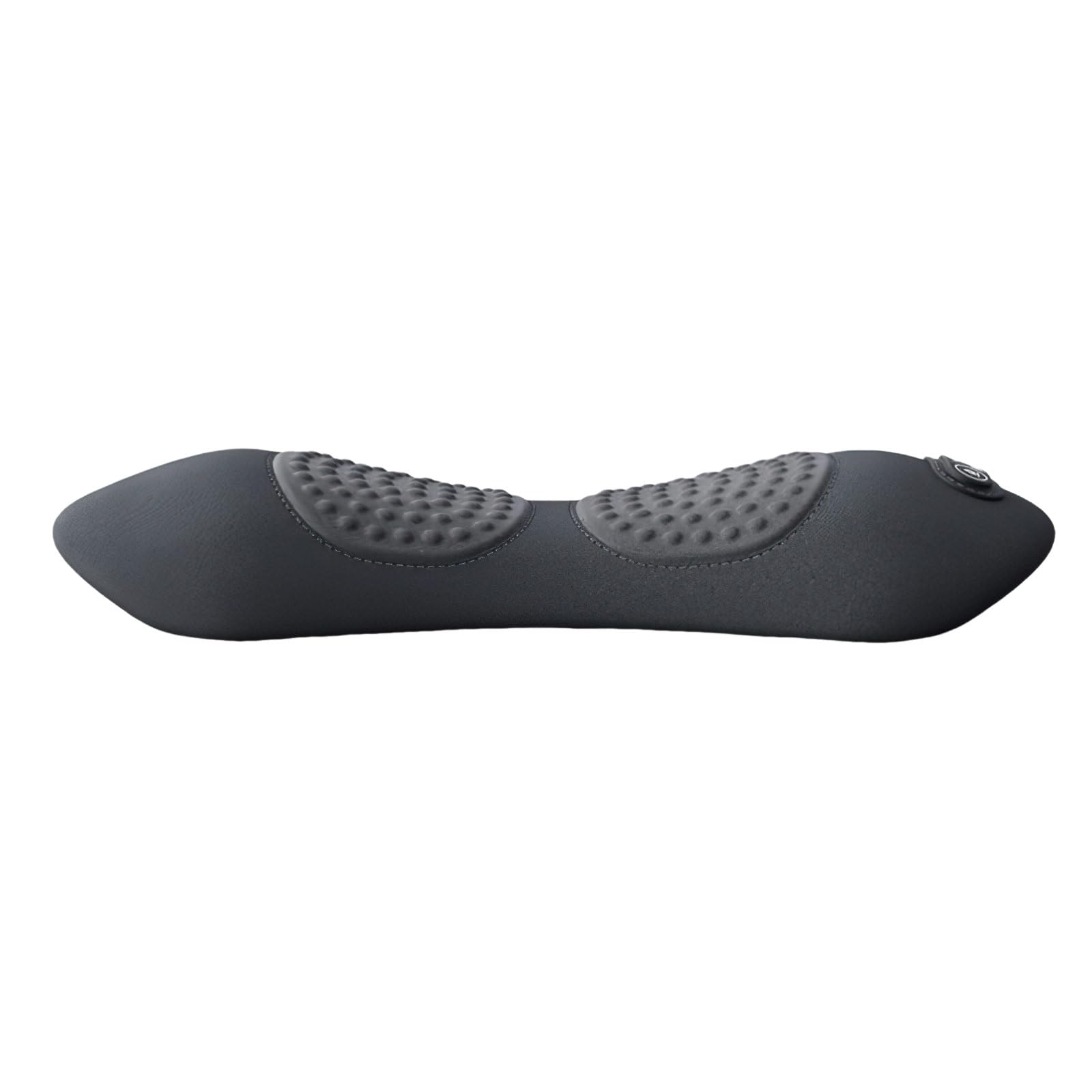 3-in-1 Rückenmassagegerät mit Wärme, Vibration & Traktion, Electric Lendenwirbel-Massagegerät, ergonomische Lordosenstütze mit Memory-Schaum, USB Massagekissen für Zuhause, Büro & Reise (A)