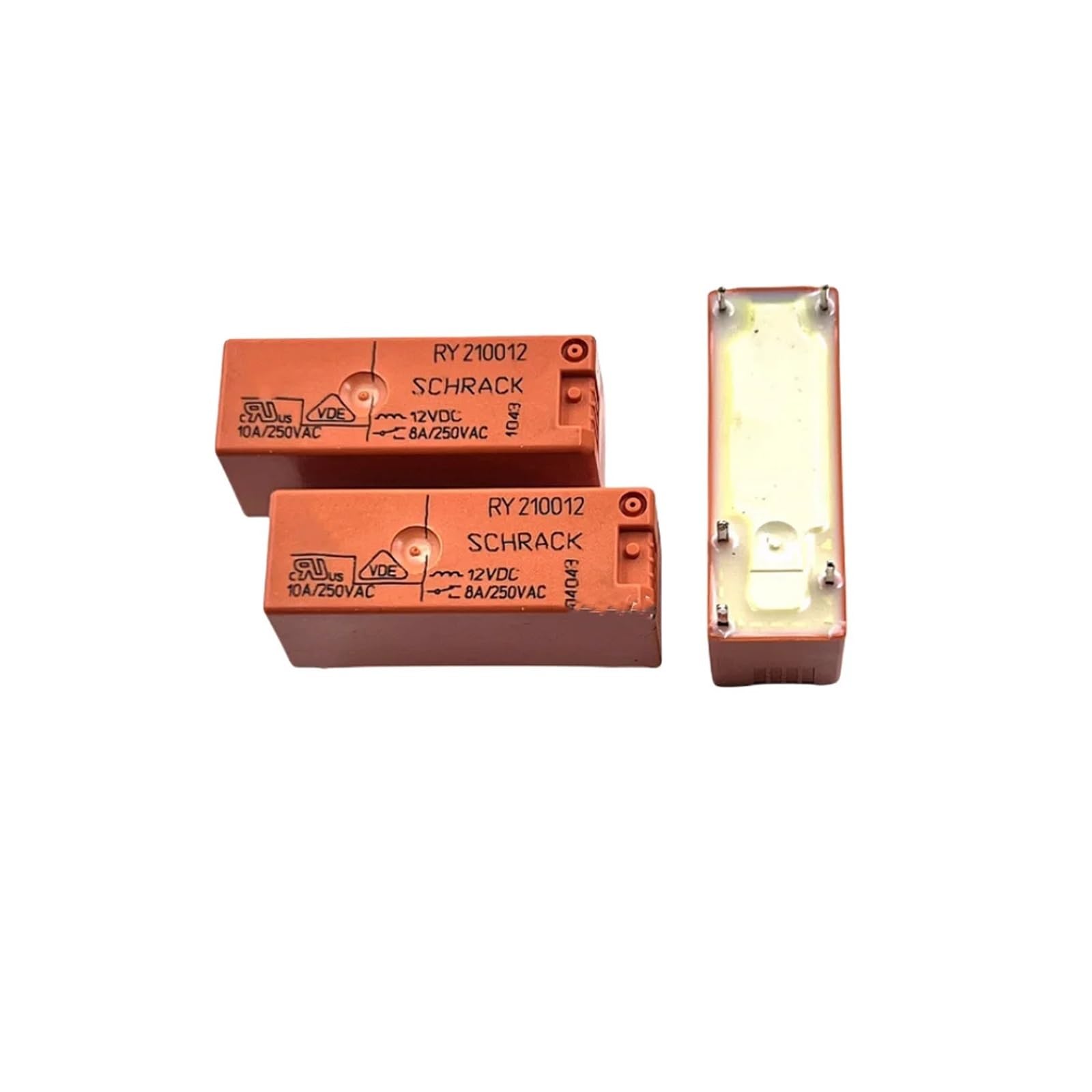 Relais RY210012 12V lot de 10 pièces pour circuit imprimé miniature